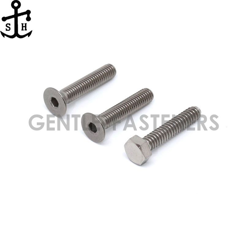 Customized titanium screws